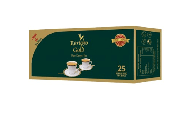 KERICHO GOLD Sort te 25 breve std.