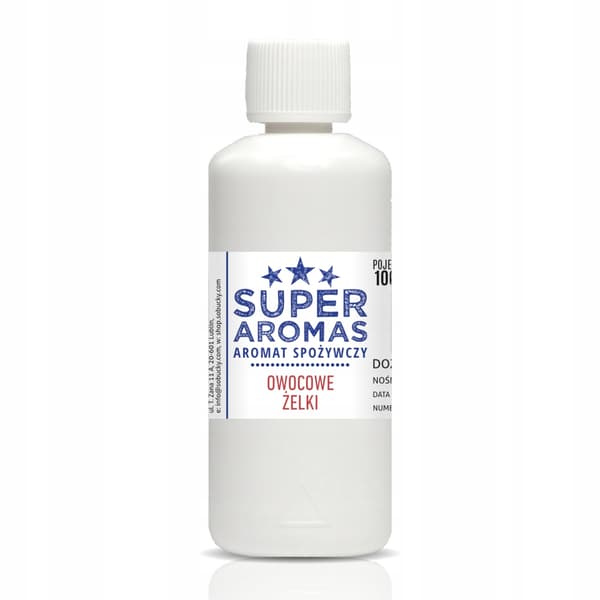 Super aromas ruokamakuiset hedelmähyytelöt 100 ml