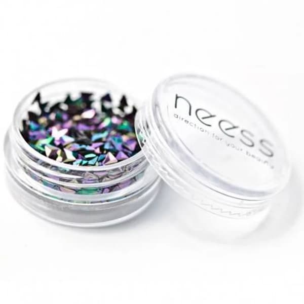 Neess Blink Jet Nail Sequins - 3412