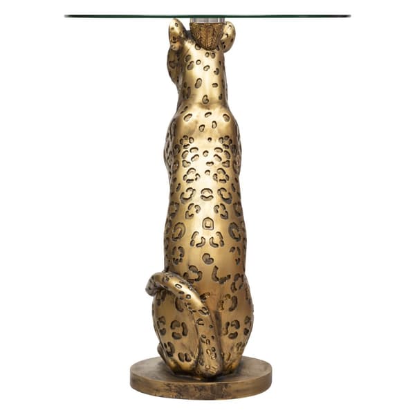 Runt leopard soffbord