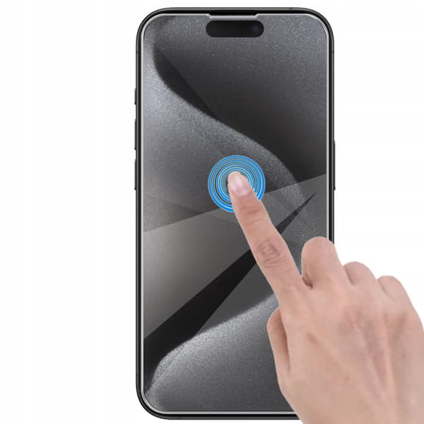 Härdat glas för Apple iPhone 15 Pro Max - Skyddsglas 2.5D, 9H