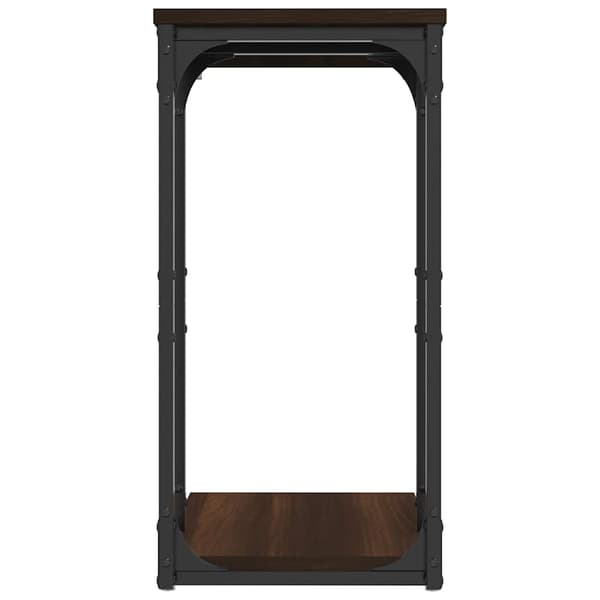 vidaXL sidebord brunt egetræ 40x30x60 cm