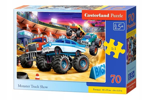 Puzzle 70 B-070077 Monsteriautojen näyttely