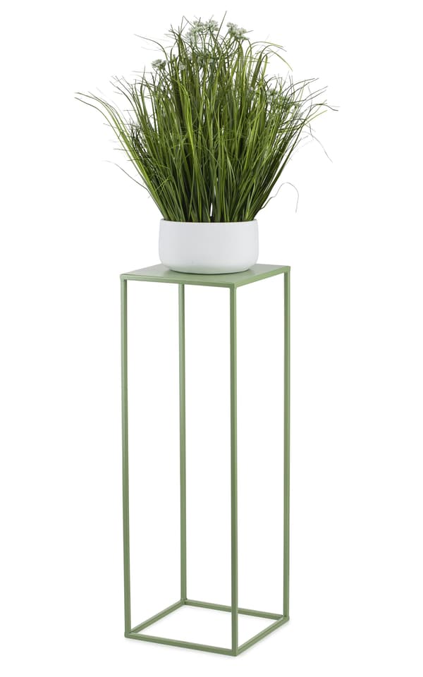 Grønt stående blomsterstativ 70 cm