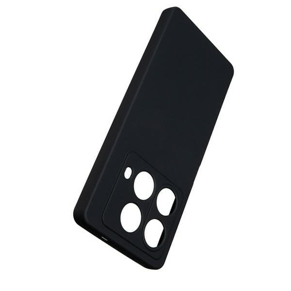 Beline-silikonikuori Infinix Note 40:lle, musta