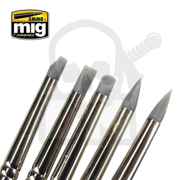 AMIG7606 Gummiborsteset
