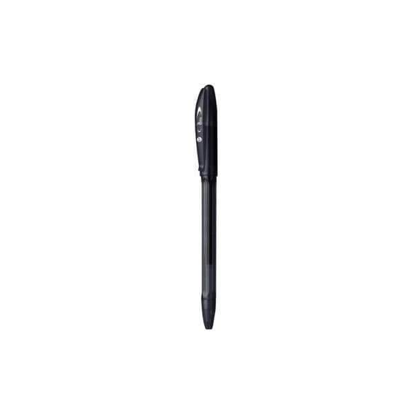 0,7 mm kuglepen. Sort oliebaseret refill.
