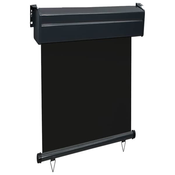 vidaXL sidemarkise til balkon 60 x 250 cm sort