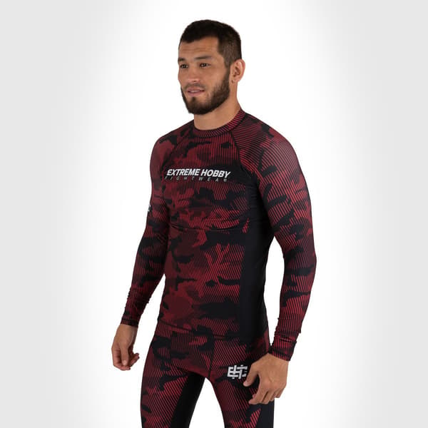 Herre langærmet rashguard HAVOC L SORT