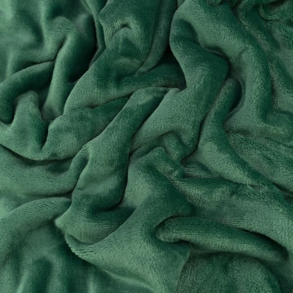 Minky fleece flaskgrön
