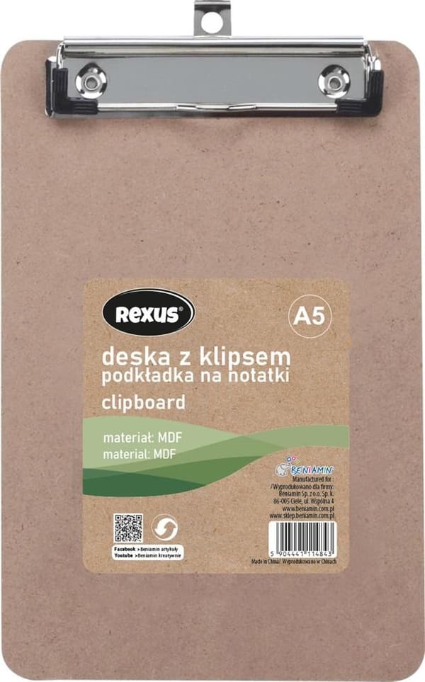 A5 udklipsholder
