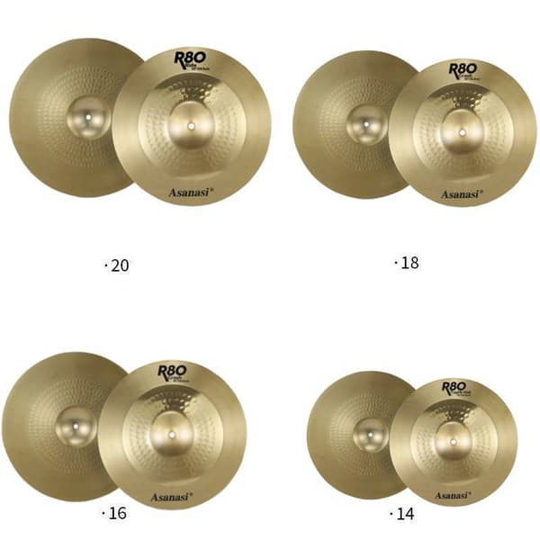 Asanasi R80 cymbalsæt