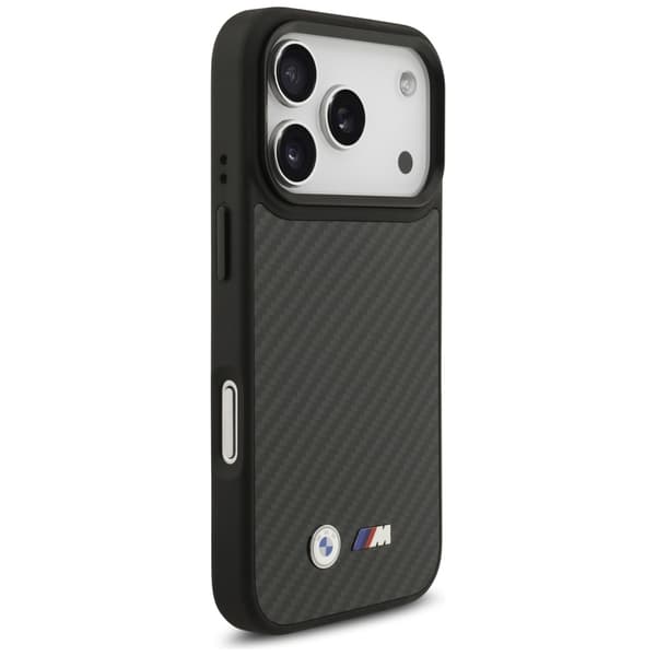 BMW M Kevlar Matt MagSafe-cover til iPhone 17 Pro, sort
