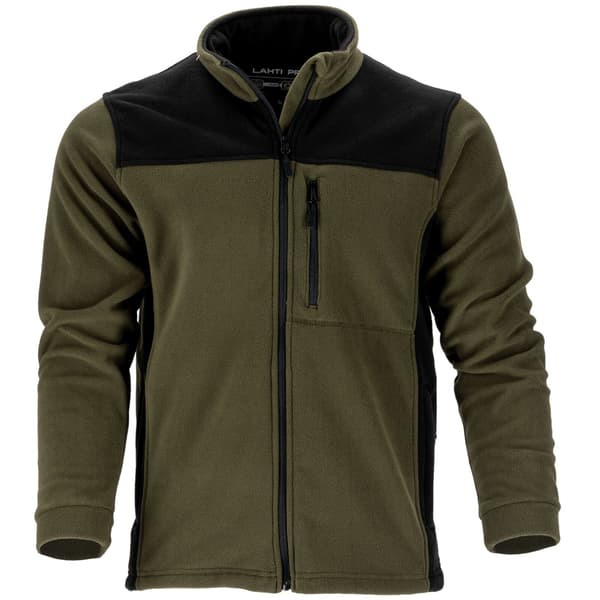 FLEECETRÖJA. KHAKI-SVART, "XL", CE, LAHTI