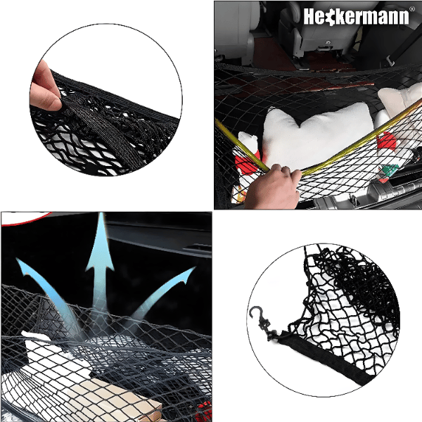 Net til Heckermann klapvogn 92x76cm