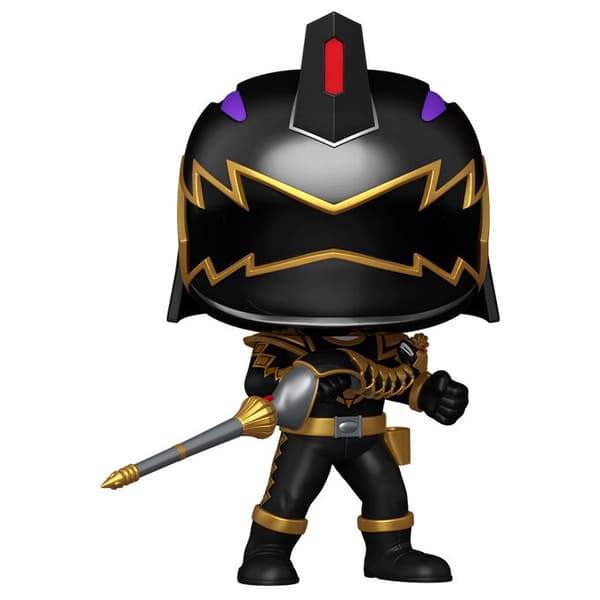 Funko POP Power Rangers 1712 Sort Dino Thunder Ranger Samlerfigur