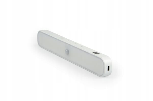 LED-möbellampa under skåpet, rörelsesensor, SLL11 magnet, vit, 24 cm, 4000K