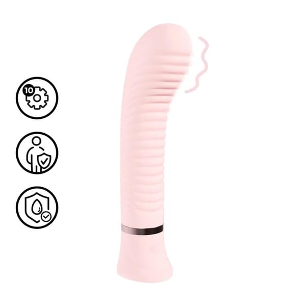 Divine - Ribbad G-punktsvibe - Rosa