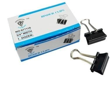 Papirclips 19mm 12 stk.