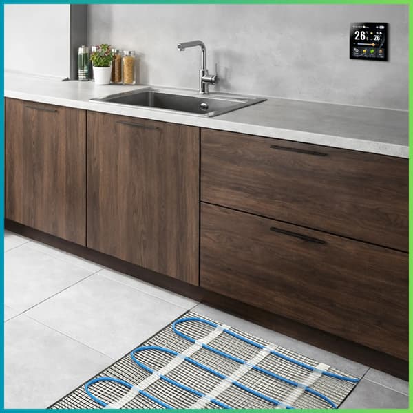 Varmemåtte under fliser 160W - 4,5m2 ergowave