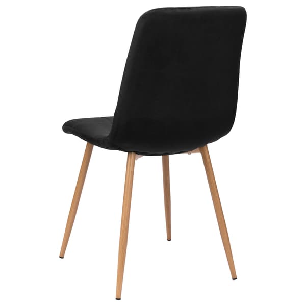 MONTANA VELVET sort fløjlsstol