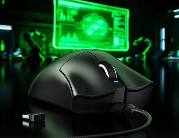 Attack Shark V3 Trådløs Optisk Gamingmus Sort 25000 DPI