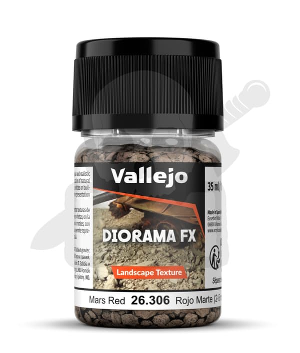 VALL-26306 Dioraama FX Lansc. Teksti. Mars Red 2