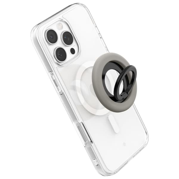 Ringholder til telefon, Spigen Nano Pop Nano, til MagSafe, grå