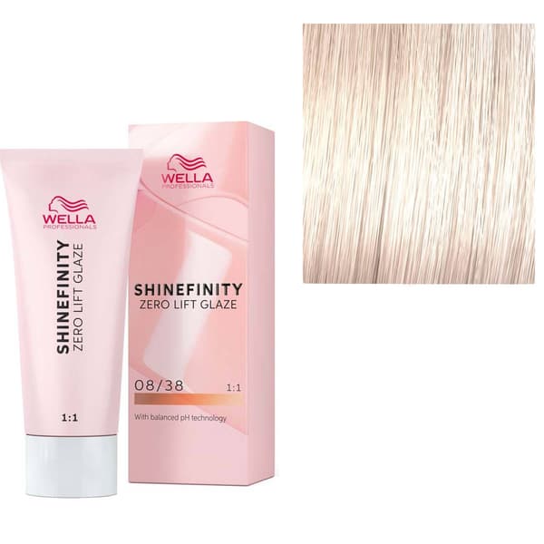 Wella Shinefinity 60 ml 08/38 Helmi