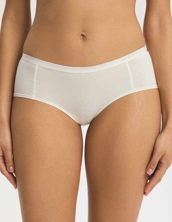 Esotiq PHILLY hipster trusser 3-pak | sort, creme, beige M