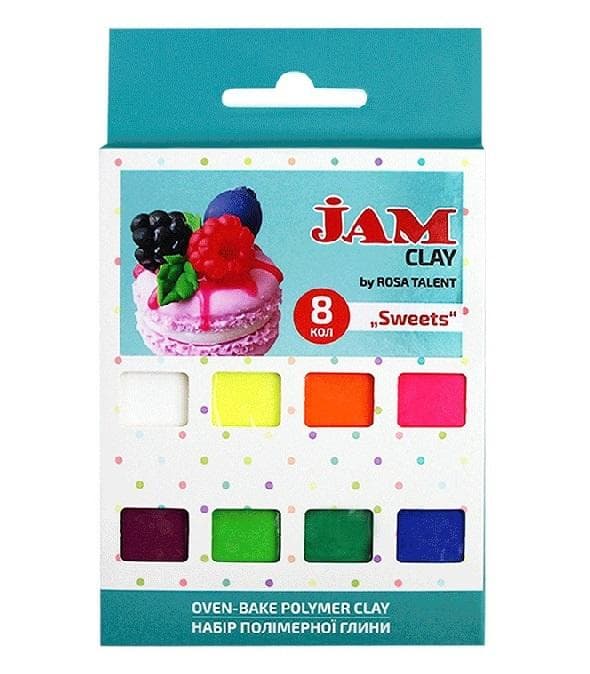 Sweets polymermodelleringslera 8x20g