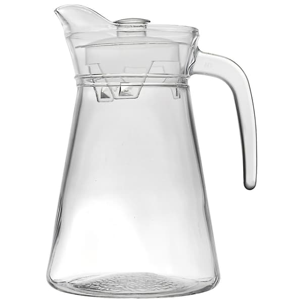 Sæt med 1,5L kande og 4 glas 275 ml