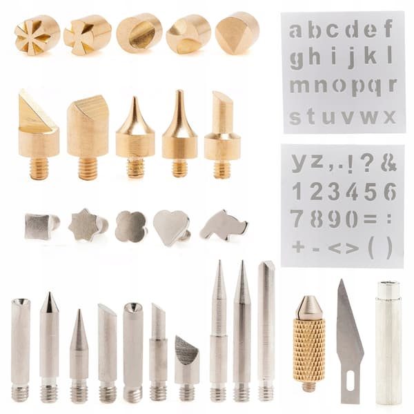 Set med 29 element för en vedspis (28 element + omvandlare)