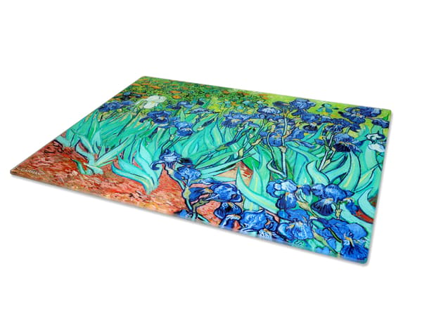 Glastavla - V. van Gogh, Irisar (CARMANI)