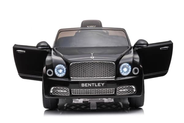 Bentley Mulsanne sort batteridrevet bil
