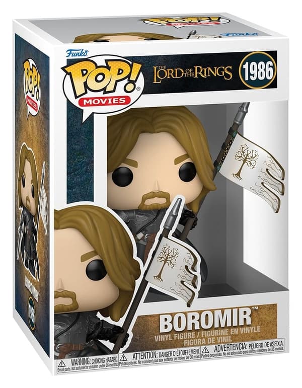 Funko POP Ringenes Herre 1986 Boromir samlerfigur