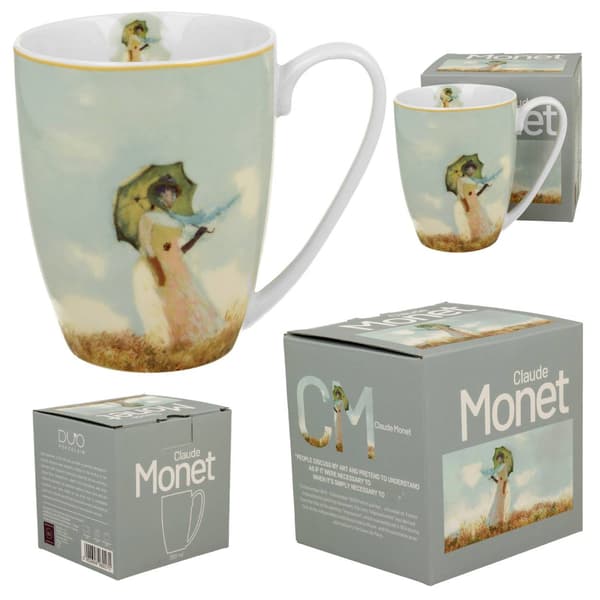 Klassisk Monet-krus med paraply