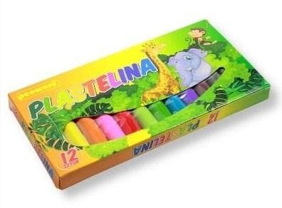 Plastilina 12 färger
