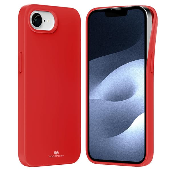 Mercury Soft Cover til iPhone 16e Rød