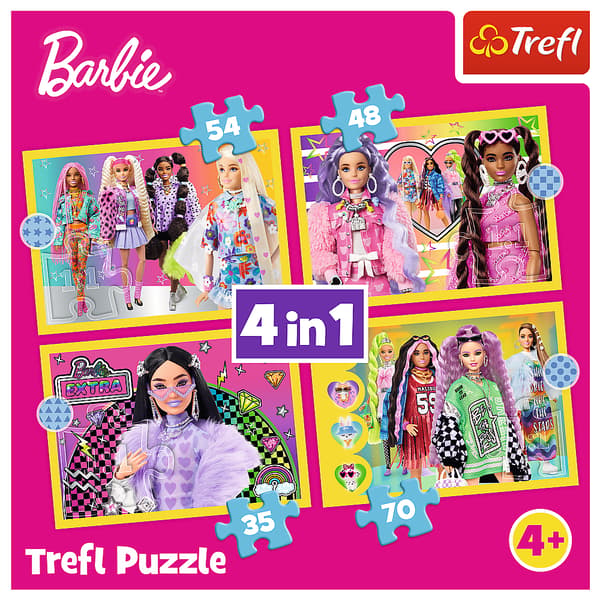 Mattel Barbie 4 i 1 - Barbies lykkelige verden