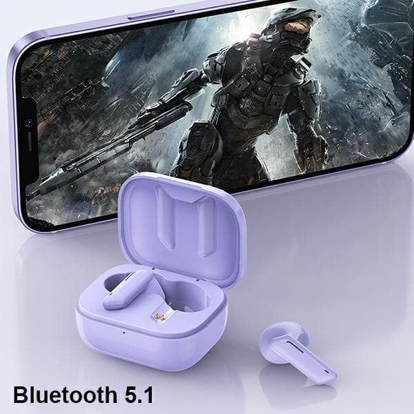 AWEI Bluetooth 5.1 T36 TWS hovedtelefoner + dockingstation grøn