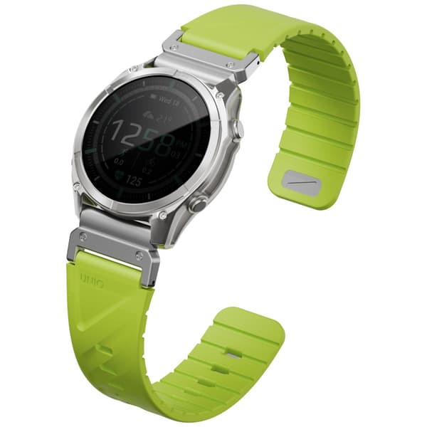 UNIQ Fluo x Smart-Fit rem til Garmin 22mm limegrøn