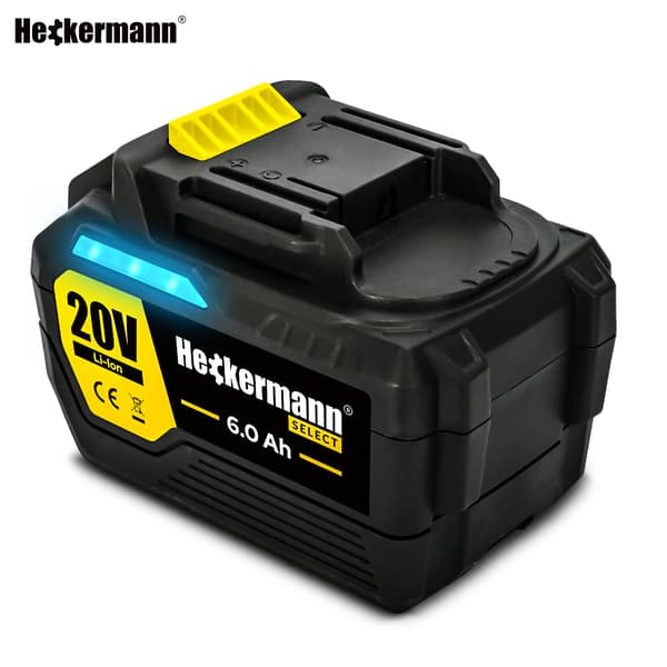 Heckermann Select 20V 6Ah AVB20-6 værktøjsbatteri