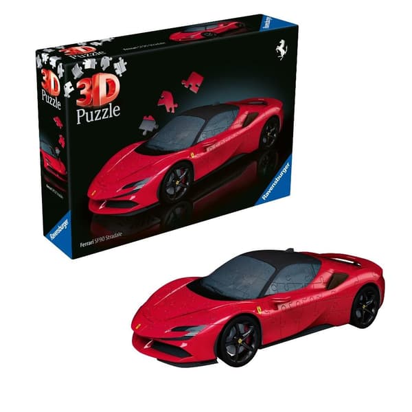 3D-pusselfordon: Ferrari SF90 Stradale