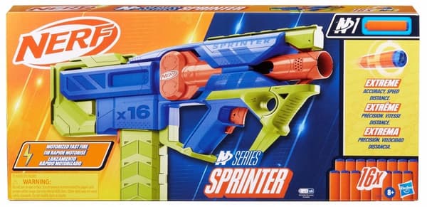 HASBRO NERF N-SERIES Sprinter Blaster + Dart F8625