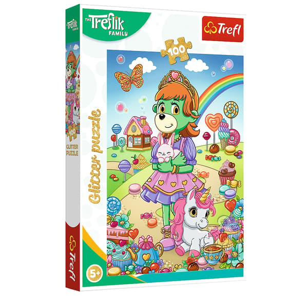 PUSSEL 100 GLITTER GLITTER TREFLIKI 14833