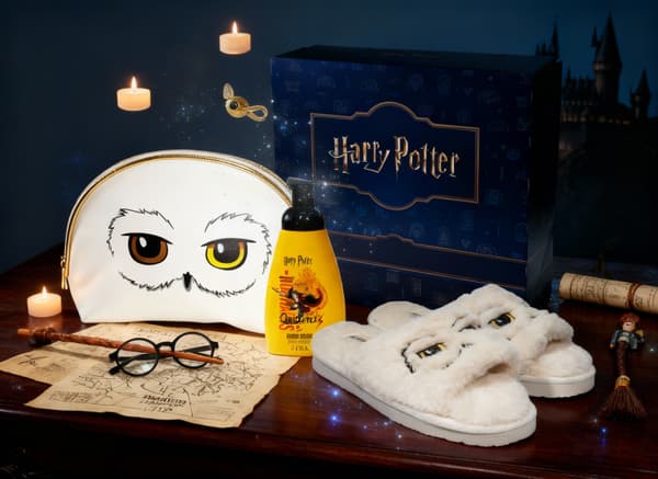 HARRY POTTER HEDWIG Tøfler Gavesæt