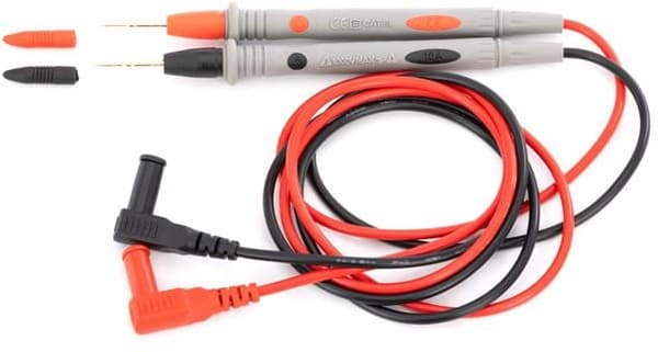 kablar, testledningar FÖR multimeter - förgylld KD11409