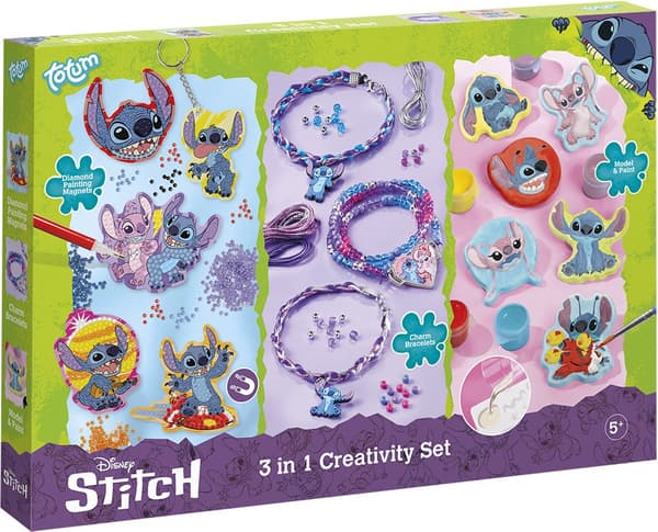 DISNEY STITCH 3 I 1 SÆT