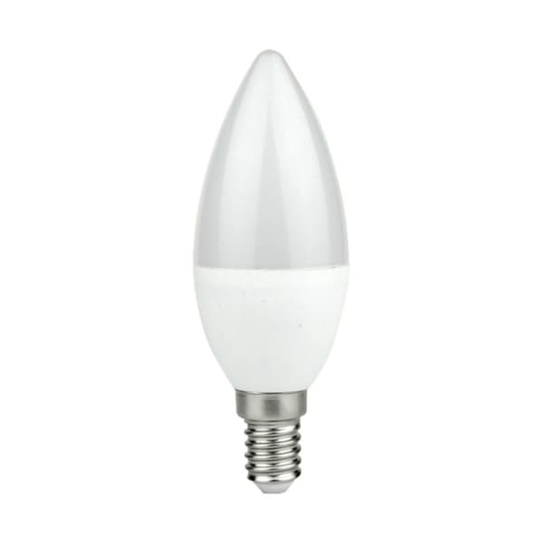 LED-pære 7W E14 C37 Varm stearinlys